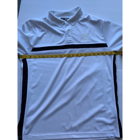 Callaway Men’s Heatherwood Golf Club Polo Shirt White Size L - Picture 5 of 6